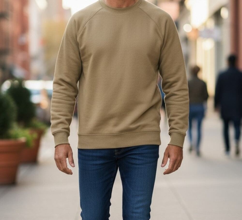 Greg Norman Men's XL Brown Crew Neck Pullover Sweater XL Extra Large